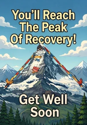 Mountain With A Bandaged Peak