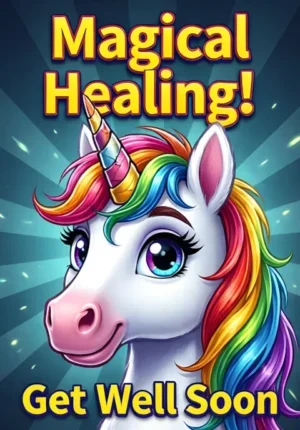 Unicorn With A Bandaged Horn