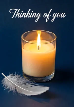 Candle And Feather