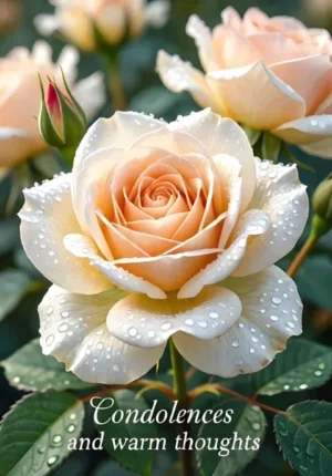 Cream Roses Thoughts