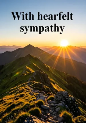 Mountain Peak Sympathy