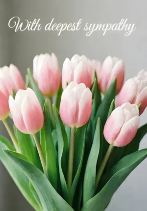 Pale Pink Tulips