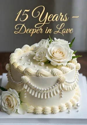 Ivory With Delicate Pearl And Rose