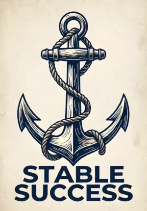 Anchor With Rope Stable Success