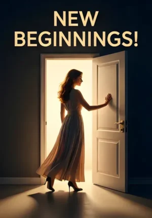 Open Door With Light New Beginnings