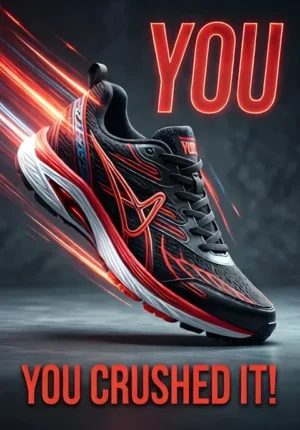 Running Shoes With Motion You Crushed It