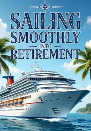 Cruise Ship Palm Trees Sailing Smoothly Into Retirement
