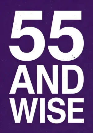 Clean Solid Purple Background And Wise Age 55