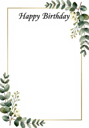 Botanical Birthday