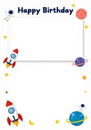 Space Adventure Birthday