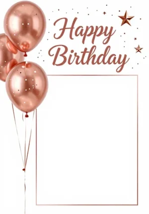 Rose Gold Birthday