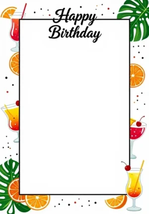 Cocktail Birthday