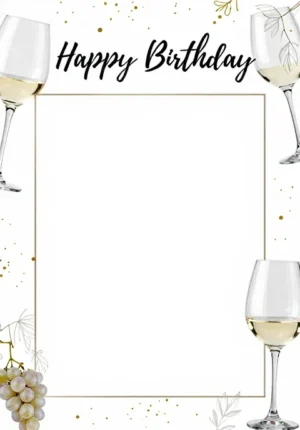 Wine Celebration Birthday