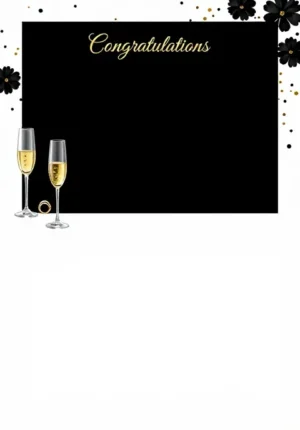 Black Gold Wedding