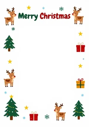 Cute Reindeer Christmas