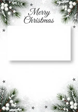 Snowy Silver Christmas