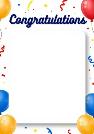 Confetti Congratulations