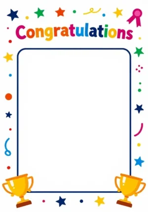Trophy Congratulations