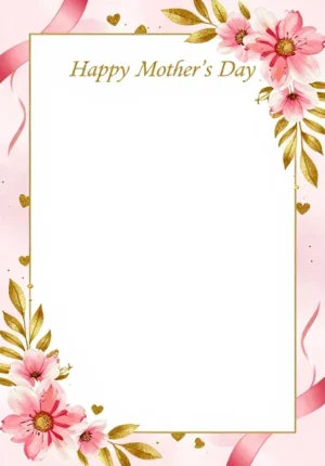 Pink Gold Mother's Day