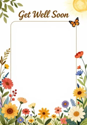 Wildflower Get Well