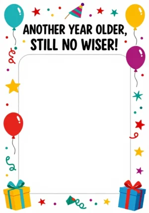 Another Year Older, Still No Wiser!
