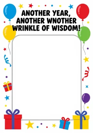 Another Year, Another Wrinkle Of Wisdom!