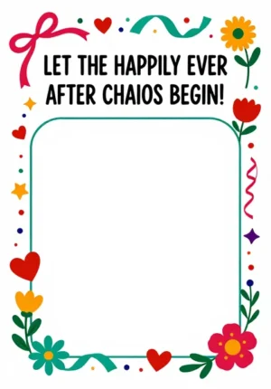 Let The Happily Ever After Chaos Begin!