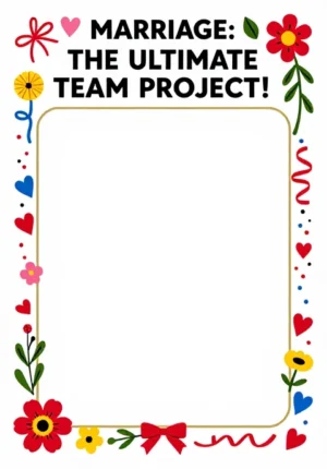 Marriage: The Ultimate Team Project!