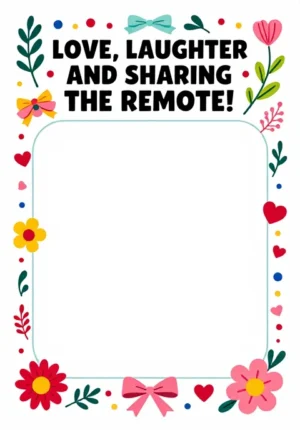Love, Laughter And Sharing The Remote!