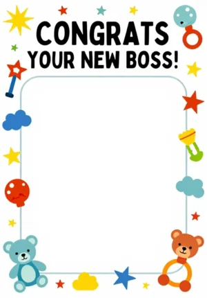 Congrats On Your New Boss!