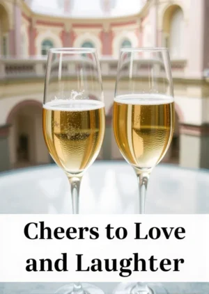 Cheers To Love And Laughter2