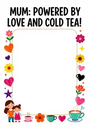 Mum: Powered By Love And Cold Tea!