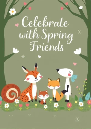 Celebrate With Spring Friends