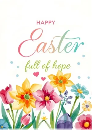 Happy Easter Full Of Hope2