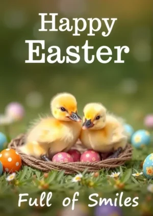 Happy Easter Full Of Smiles